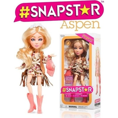 TM Toys #SNAPSTAR bábika Aspen