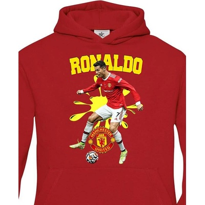 Dětská mikina Cristiano Ronaldo 2 Červená