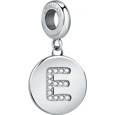 Morellato Ocelový přívěsek písmeno E Drops SCZ1158