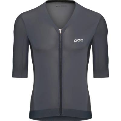 POC Мъжка фланелка с къс ръкав за колоездене POC Raceday S/S Jersey Cycling jersey - Sylvanite Grey (056-4247-0214)