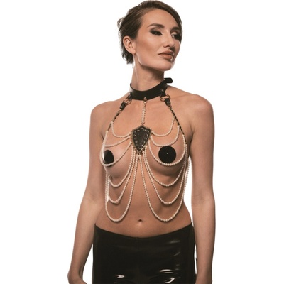 Obojok GP ALLURE PEARL PLEASURE čierny