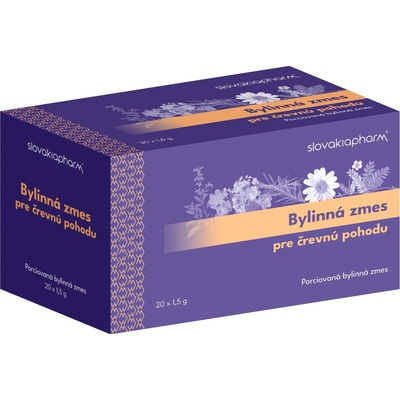 Slovakiapharm Bylinná zmes pre črevnú pohodu 20 x 1,5 g