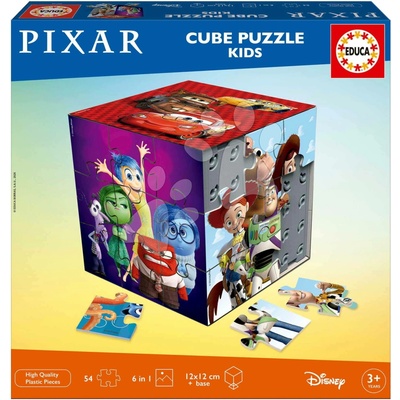 Educa 3D Puzzle Cube Disney Pixar 54 ks