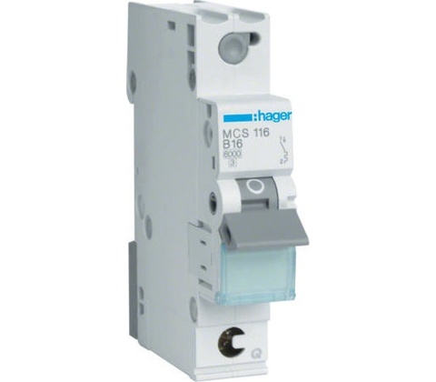 Hager MCS116
