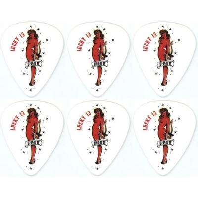 Dunlop L08R. 73 LUCKY 13B Перце за китара (L08R73-6PACK-SET)