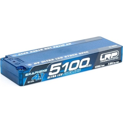 LRP Electronic HV LCG ULTRA Stock Spec GRAPHENE-4.1 5100mAh Hardcase Akku 7.6V LiPo 135C/65C
