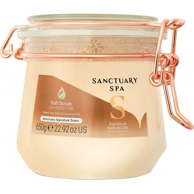 Sanctuary Spa Signature solný tělový peeling, 650 g