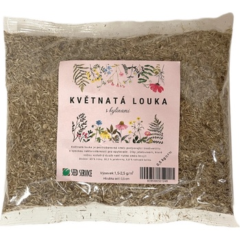 SEED SERVICE Trávna zmes Kvitnúca lúka s bylinami 0.5 kg