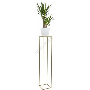Image 1 of HowHomely Стойка за цветя 130x24 см златист (DD0040)