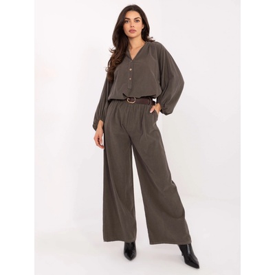 Italy Moda Shirt-IT-KS-233607.63-dark khaki