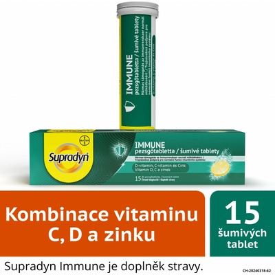 Supradyn Immune 15 šumivých tablet