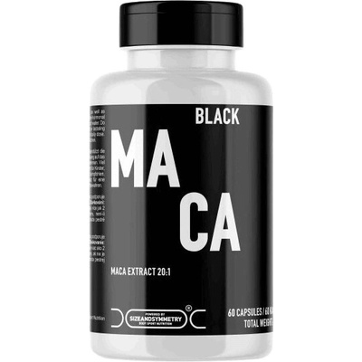SizeAndSymmetry Black Maca extrakt 500mg 60 kapsúl