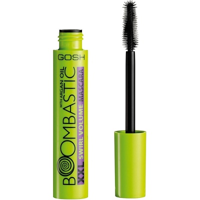 Gosh Boombastic Swirl XXL Řasenka pro natočení a oddělení řas 001 Black 13 ml