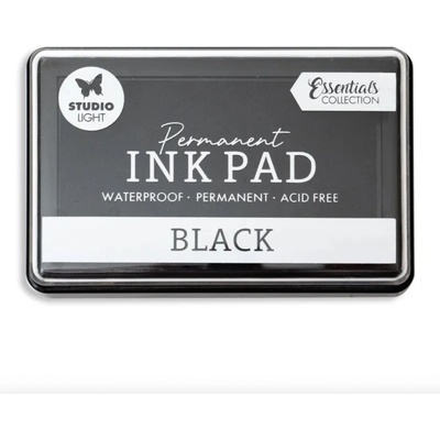 Aladine Razítkovací polštářek Studio Light permanentní černý inkoust SL-CO-INKP24 – Zbozi.Blesk.cz