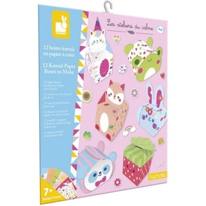 Janod Atelier Mini Креативен комплект Оригами хартиени кутии (J09164)