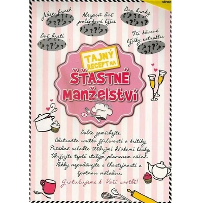 NEKUPTO s.r.o. Přání stírací A4 Šťastné manželství