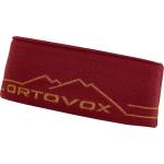 Ortovox Лента за глава Ortovox Peak Headband - Red Malbec - размер One Size (904-6895-0411)