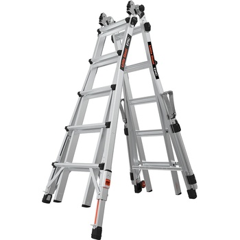 Little Giant Ladder Телескопична алуминиева стълба Little Giant Epic M22, 4x5 стъпала (16822-875)