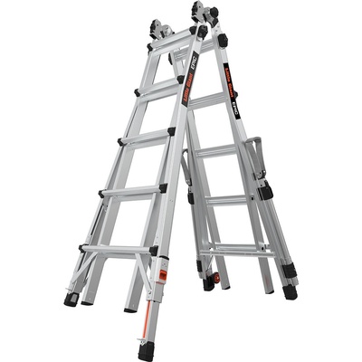 Little Giant Ladder Телескопична алуминиева стълба Little Giant Epic M22, 4x5 стъпала (16822-875)
