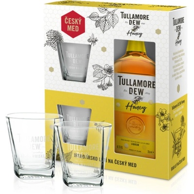 Tullamore Dew Honey 35% 0,7 l (dárkové balení 2 sklenice)