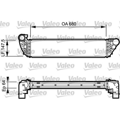 Chladič turba VALEO 817828
