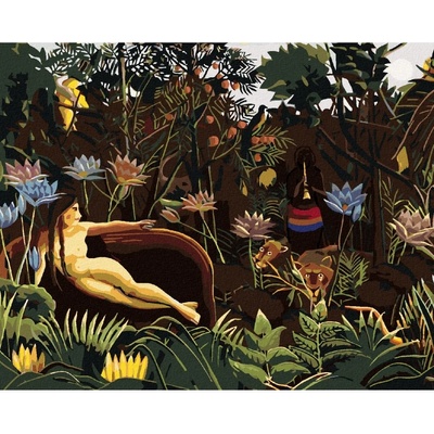 Zuty Malování podle čísel SEN HENRI ROUSSEAU