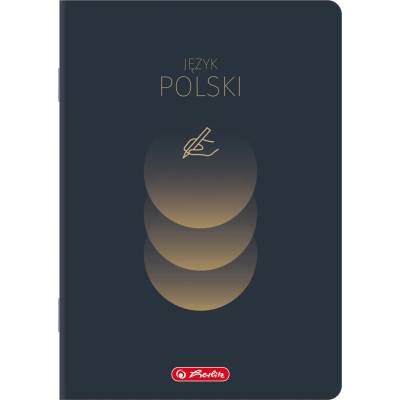 Herlitz Zošit A4 60l linajkový tematický Poľština