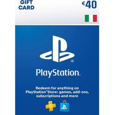 PlayStation predplatená karta 40 € IT