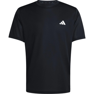 adidas Мъжка спортна тениска adidas WE Base 3-Stripes Tee Sport shirt - Black / White - размер 3XL (216-8714-0116)