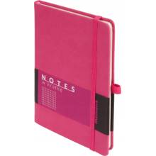 Notes B6 Memofix krátký růžový Antra 176x125mm
