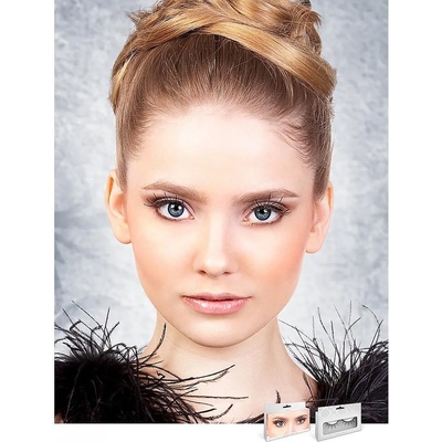 Черни, разредени мигли, неравномерни