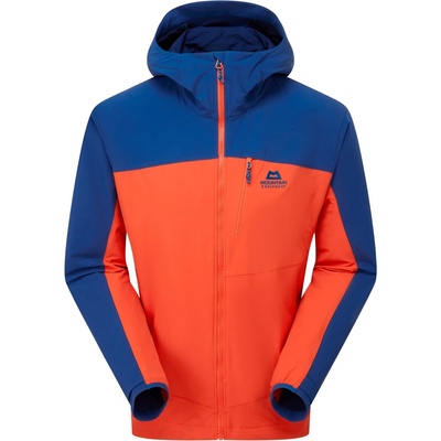 Mountain Equipment Мъжко софтшел яке Mountain equipment Frontier Jacket Softshell jacket - Red Rock / Admiral Blue - размер XXL (003-3274-0315)
