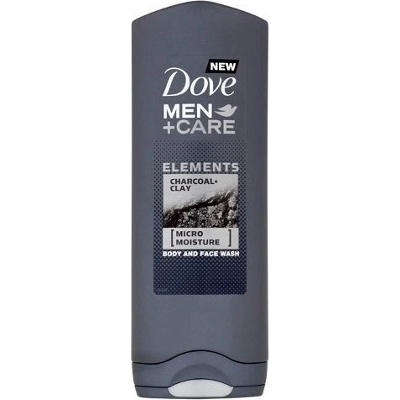 Dove Men+ Care Charcoal Clay sprchový gél 250 ml