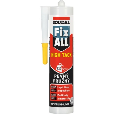Soudal FIX ALL HT lepící tmel 290g černý
