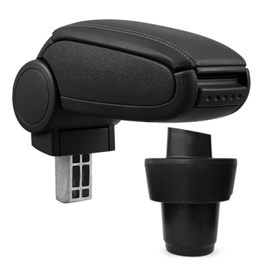 Pro. tec Vw up подлакътник, черен, еко кожа