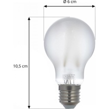 LUUMR Smart LED žiarovka matná E27 A60 7W Tuya WLAN CCT 10010106