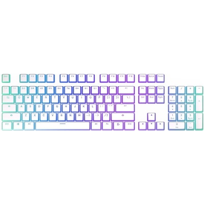 Endorfy PBT Pudding 104 ks biele EY0E003