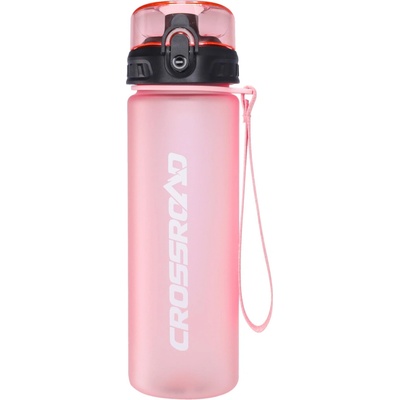 Crossroad boka 500 ml ružová, čierna, biela