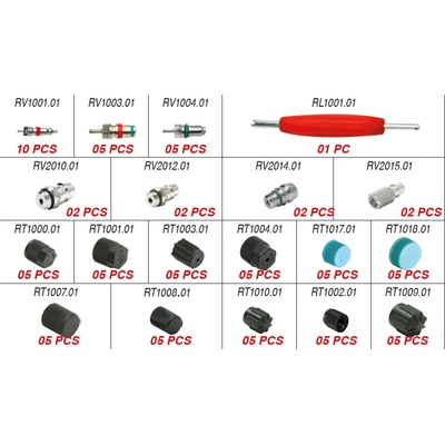 Errecom - Италия К-кт иглички , портове и капачки, errecom, rk1060