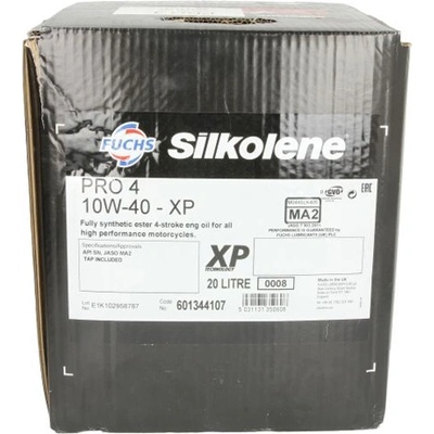 FUCHS Silkolene Pro 4 10W-40 XP 20 l