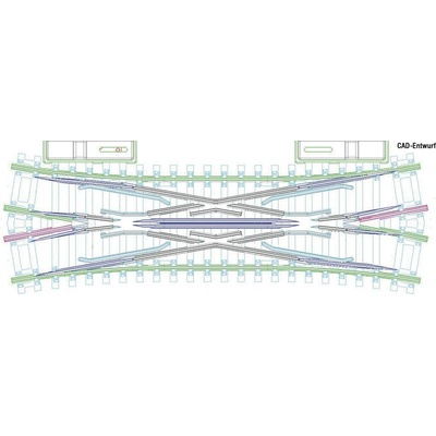 Roco výhybka křižovatková DKW20 4080800 – Zbozi.Blesk.cz