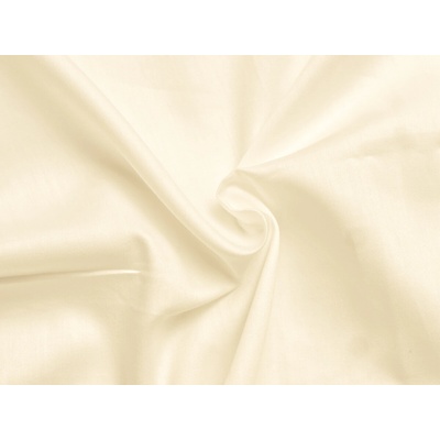 Brotex Smotanové satén plachta bez gumy 140x230