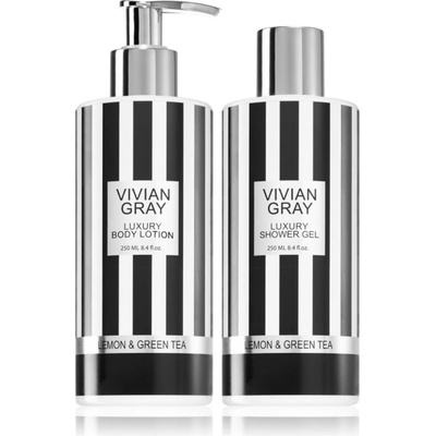 VIVIAN GRAY Lemon & Green Tea подаръчен комплект за тяло 2x250ml
