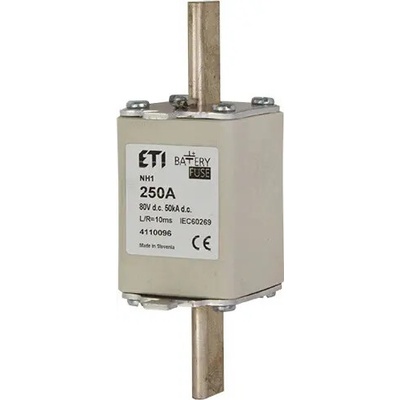 Batériová poistka NH M1 bat 250A/80V DC