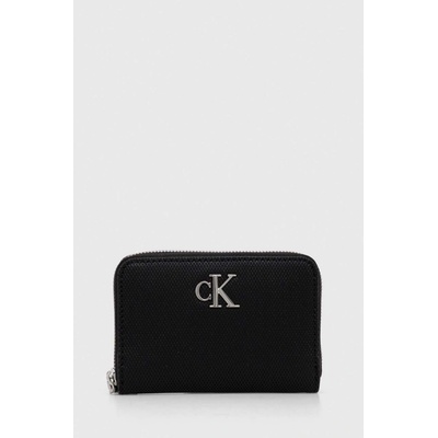 Calvin Klein Jeans Minimal Monogram M Zip Around T K60K611970 černá – Hledejceny.cz