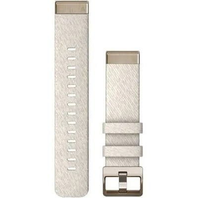 Garmin QuickFit® 20 Cream Heathered Nylon с Cream Gold каишка (fenix 7S) 010-13102-07 (010-13102-07)