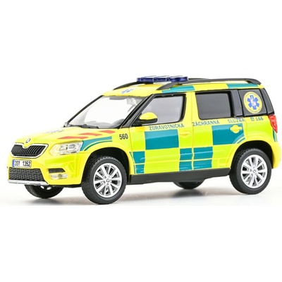 Abrex Škoda Yeti FL 2013 ZZS Stredočeského Kraja 560 1:43