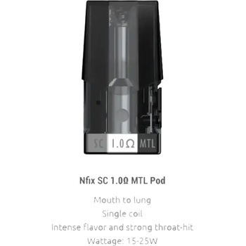 Smok Резервен POD Smok Nfix SC MTL Pod 1.0ohm