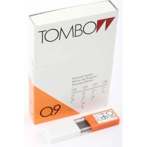 Tombow графитни моливи 0, 9 HB (калъф с 12 графитни моливи) (EX-09P-HB)