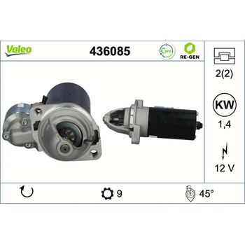 Štartér VALEO 436085